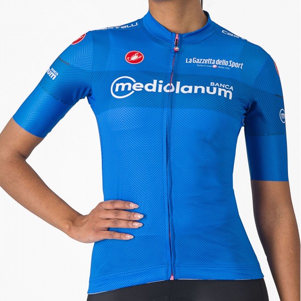 Damen Blaues Trikot Damen Giro d'Italia 2024 Competizione