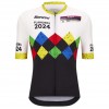 Herren Santini UCI Gravel Weltmeisterschaft trikot Flandern 2024-Schwarz