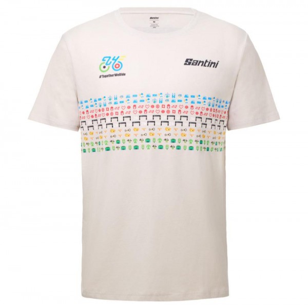 Herren Santini UCI ROAD AND PARA-CYCLING ZURIGO T-Shirt 2024