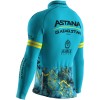 Herren Biemme Astana Qazaqstan 2024 langarm trikot Herren Biemme Astana Qazaqstan 2024 langarm trikot