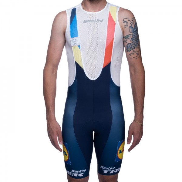 Herren Santini Lidl Trek 2024 tragerhose