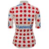 Damen Tour de France 2024 Pois frau trikot Damen Tour de France 2024 Pois frau trikot