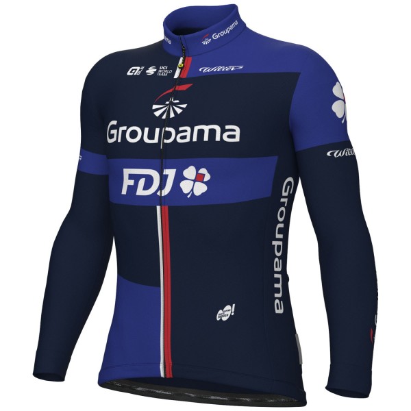 Herren Ale Groupama FDJ 2024 langarmtrikot trikot