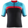 Herren Craft Velo Trikot-Schwarz Rot Blau