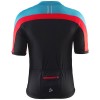 Herren Craft Velo Trikot-Schwarz Rot Blau