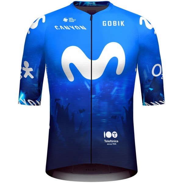 Herren Team Movistar 2024 Infinity trikot