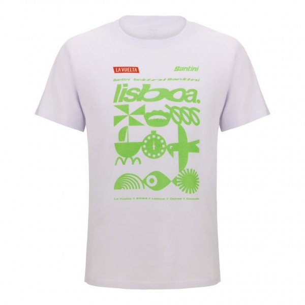 Herren Vuelta Espana 2024 T-shirt-Lissabon