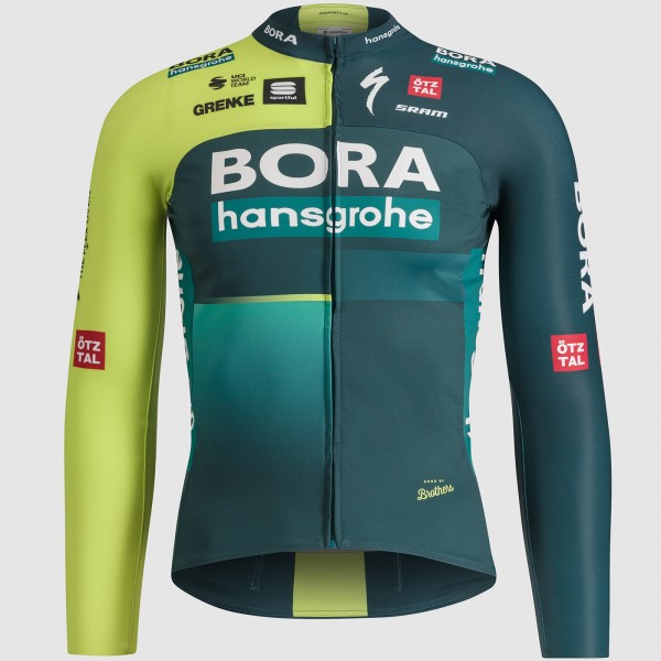 Herren Sportful Bora Hansgrohe 2024 Thermal langarm trikot