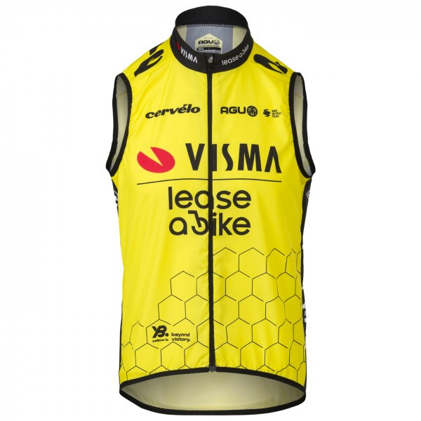 Herren Weste Agu Wind Team Visma Lease a bike 2024