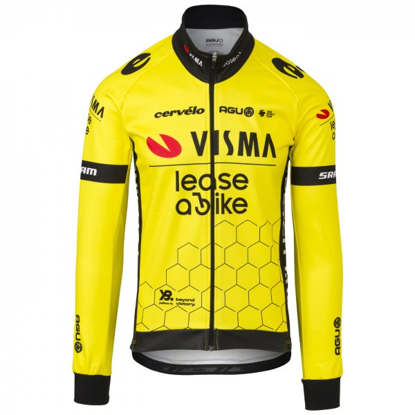 Herren Agu Team Visma Lease Jacke bei bike 2024