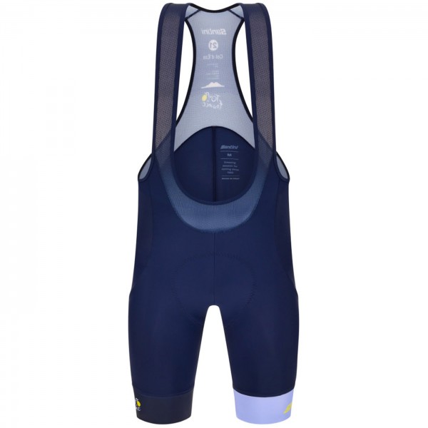 Herren Latzhosen Santini Tour de France 2024-Hübsch Herren Latzhosen Santini Tour de France 2024-Hübsch