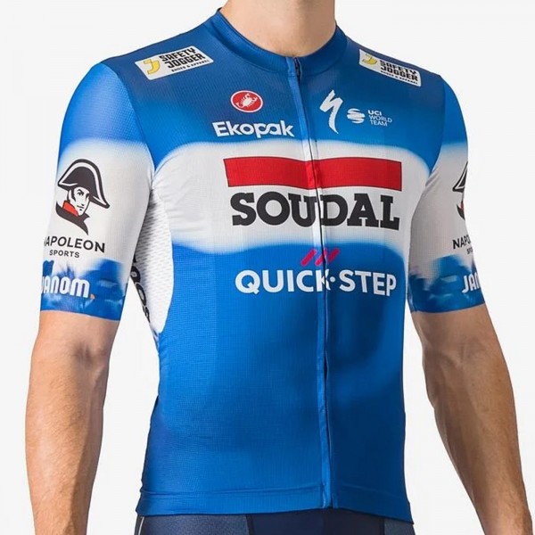 Herren Castelli Soudal Quick-Step 2024 Wettbewerbs-Trikot 3