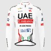 Herren Team UAE 2024 Primapelle langarmtrikot Herren Team UAE 2024 Primapelle langarmtrikot