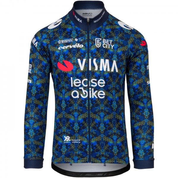 Herren Team Visma Lease a bike 2024 The Renaissance Agu langarmtrikot-Tdf