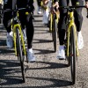 Herren Team Visma Lease a bike 2025 lange tragerhose