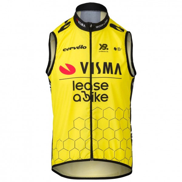 Herren Team Visma Lease a bike 2025 Wind weste
