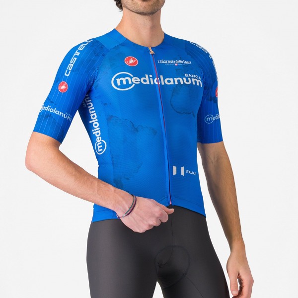 Herren Blau trikot Giro d'Italia 2025 Race 8S