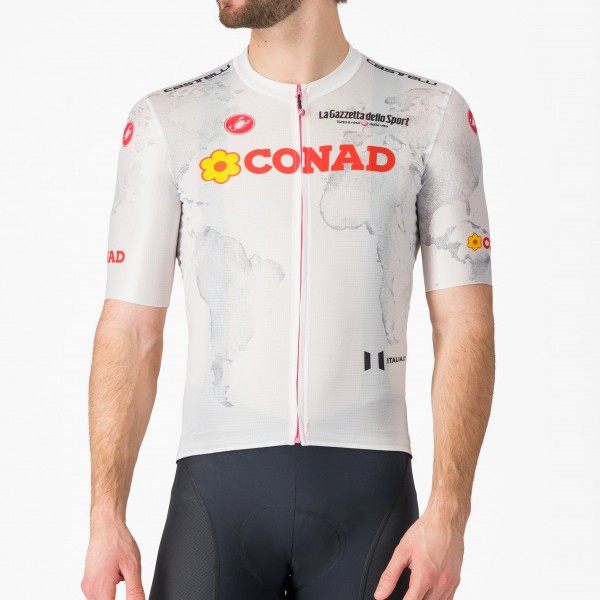Herren Weiße Trikot Giro d'Italia 2025 Competizione 3