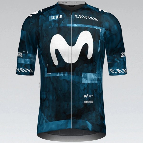 Herren Gobik Movistar Team Gravel Squad 2025 Cx Pro 4.0 trikot