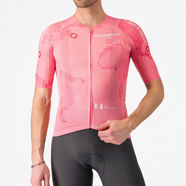 Herren Rosa Trikot Giro d'Italia 2025 Race 8S