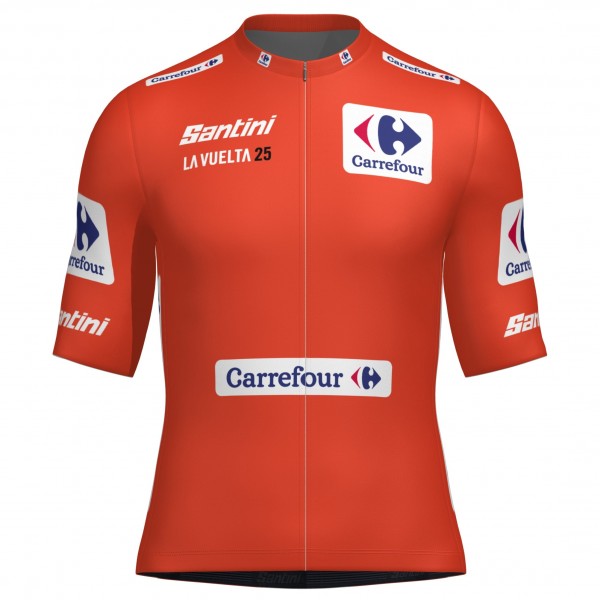 Herren Santini Rot Vuelta Espana 2025 trikot