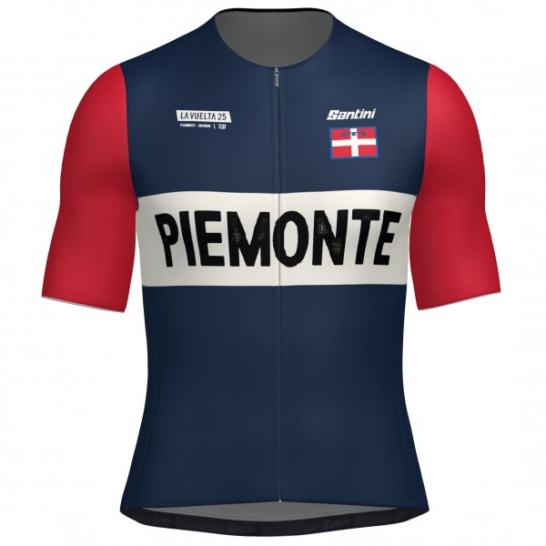 Herren Santini Vuelta Espana 2025 trikot-Grand Salida Piemonte