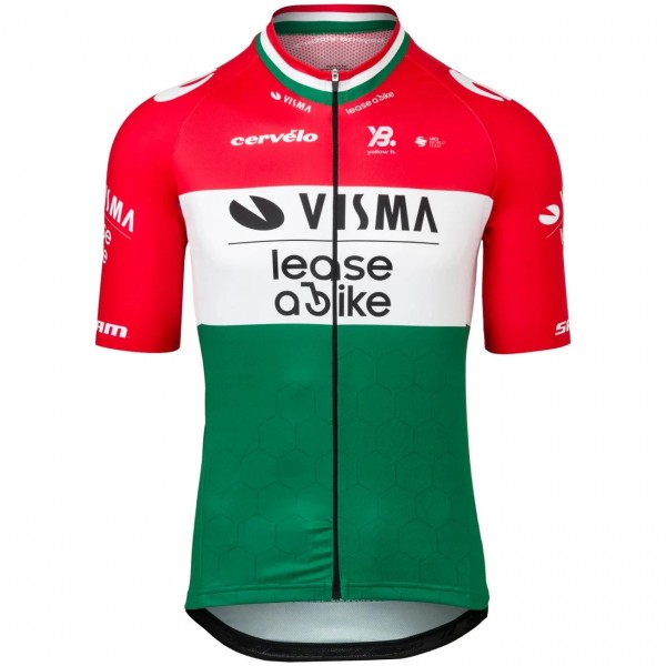 Herren Team Visma Lease a bike 2025 trikot-Ungarischen Meister