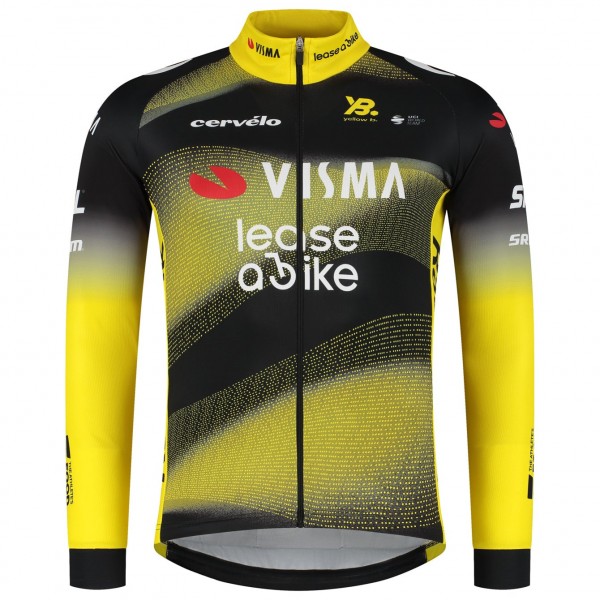 Herren Team Visma Lease a bike 2025 The Swarm langarm trikot-Tdf