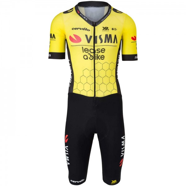Herren Team Visma Lease a bike 2025 Premium skinsuit