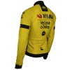 Herren Team Visma Lease a bike 2025 Premiun Polartec jacke Herren Team Visma Lease a bike 2025 Premiun Polartec jacke