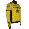 Herren Team Visma Lease a bike 2025 Premiun Polartec jacke Herren Team Visma Lease a bike 2025 Premiun Polartec jacke