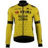 Herren Team Visma Lease a bike 2025 Premium langarm trikot Herren Team Visma Lease a bike 2025 Premium langarm trikot