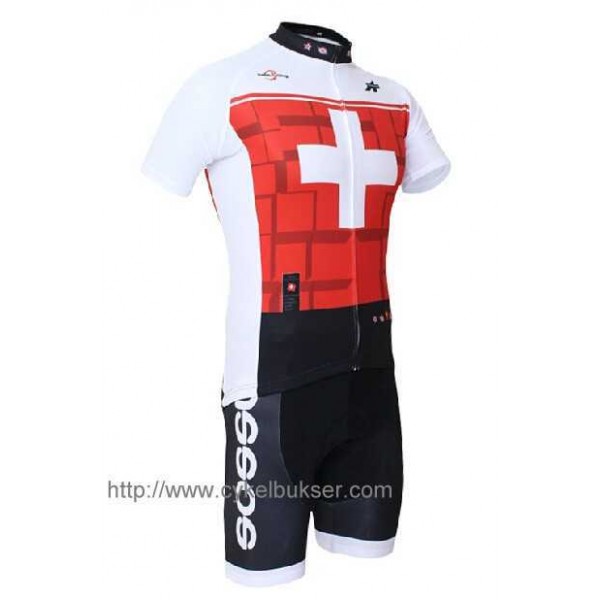2014 Assos Radbekleidung Radtrikot Kurzarm und Fahrradhosen Kurz ZMZGA