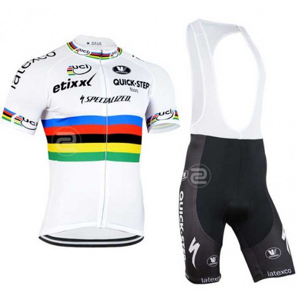 2015 Specialized Quick Step Fahrradbekleidung Radteamtrikot Kurzarm+Kurz Radhose Kaufen V5AXY