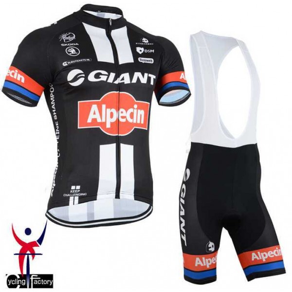 2015 GIANT-ALPECIN Fahrradbekleidung Radteamtrikot Kurzarm+Kurz Radhose Kaufen N397V
