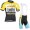 2015 Lotto Fisshirt Korte Mouw+Bianchi Radteam Hose Bib NHUQ3