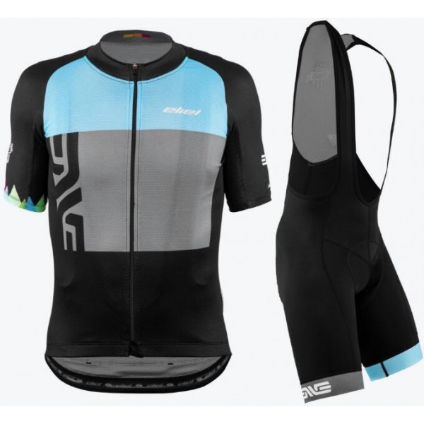 ENVE X ELIEL 10 YEAR Fahrradbekleidung Radtrikot Satz Kurzarm+Kurz Trägerhose K62EJ
