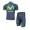 Movistar Teams 2014 Radbekleidung Radtrikot Kurzarm und Fahrradhosen Kurz 1CQM6