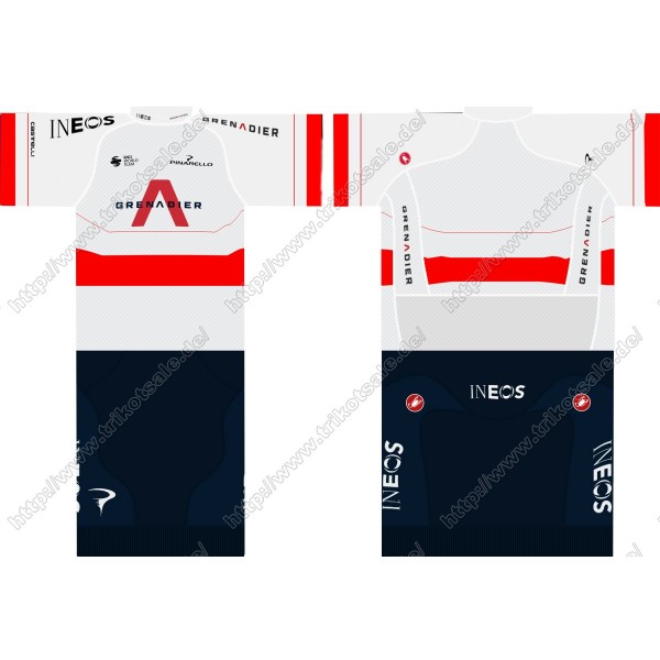 Team INEOS Grenadier 2021 UCI World Champion Fahrradbekleidung Satz Fahrradtrikot Kurzarm Trikot Und Kurz Radhose GAVNB