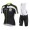 2015 Sportful Fahrradbekleidung Radteamtrikot Kurzarm+Kurz Radhose Kaufen Schwarz weiß grün Z68OF