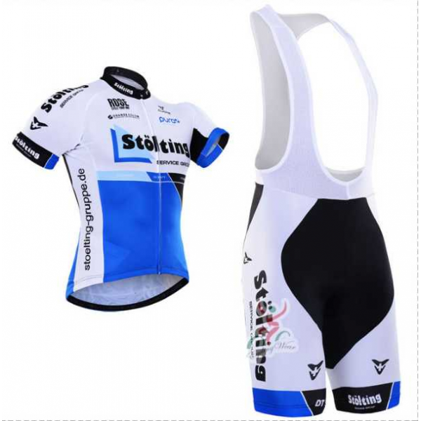 2016 Stolting Fahrradbekleidung Radteamtrikot Kurzarm+Kurz Radhose Kaufen QA398