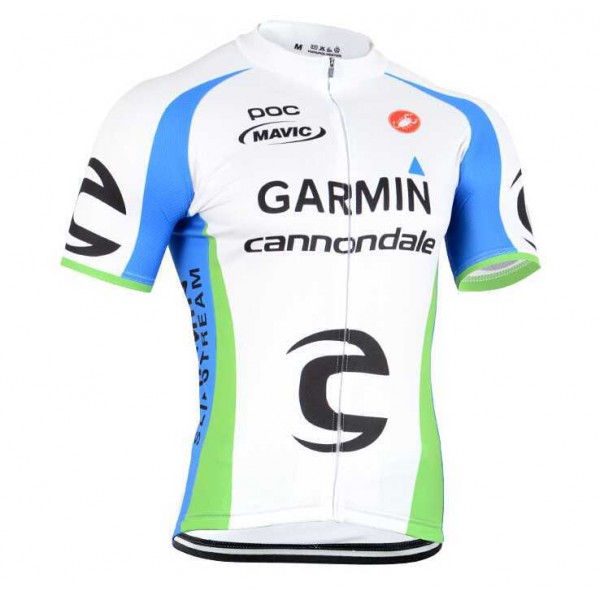 2015 Garmin Cannondale Fahrradbekleidung Radtrikot AO7I5