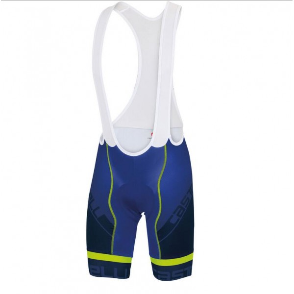 2016 Castelli Volo Kurz Trägerhose blau IZU6K