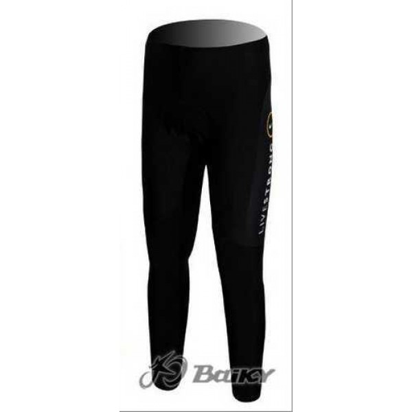 Livestrong Lange Fahrradhose Schwarz BUDA9