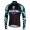 BIANCHI MILANO Brennero Schwarz/celeste Fahrradbekleidung Radtrikot Langarm DXGPN