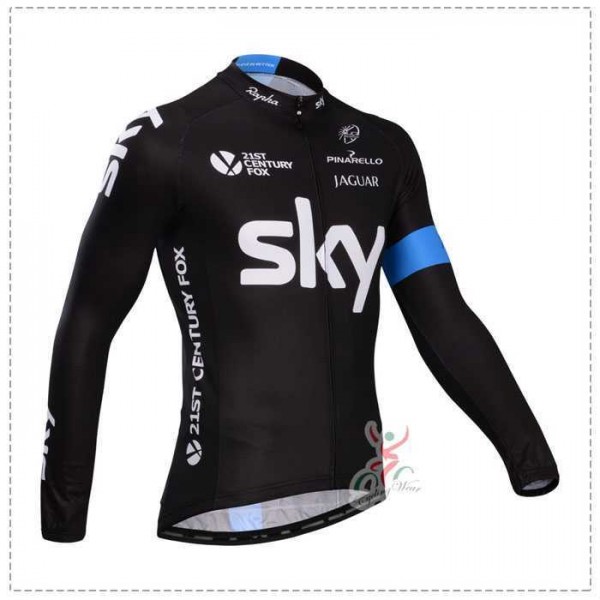 Sky 2014 Fahrradbekleidung Radtrikot Langarm 9GOQ2