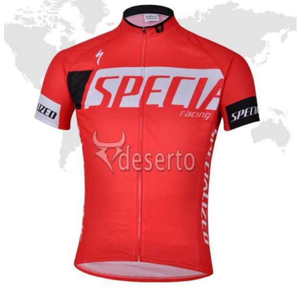 Specialized Racing Fahrradtrikot Radsport Rot 6ILYQ