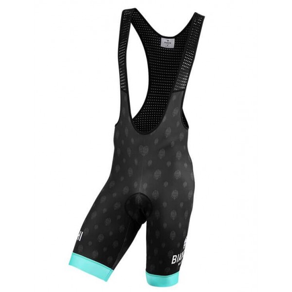 BIANCHI MILANO Savignano Black Kurz Trägerhose KUIYP