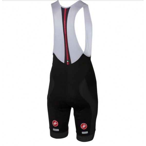 2016 Castelli Velocissimo Kurz Trägerhose Schwarz Y5ZH5