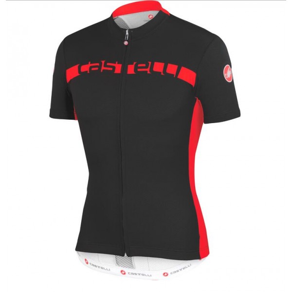 2016 Castelli Prologo 4.0 Fahrradbekleidung Radtrikot Schwarz Z871G